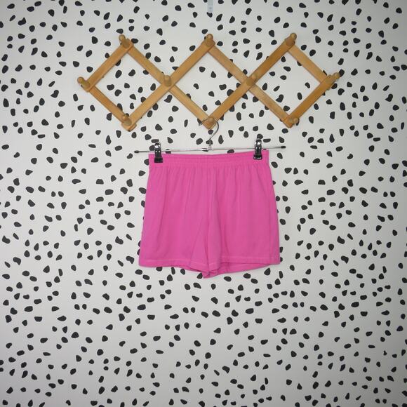 Wonder Nation Pink Elastic Waist Active Girls Shorts - Picture 1 of 7